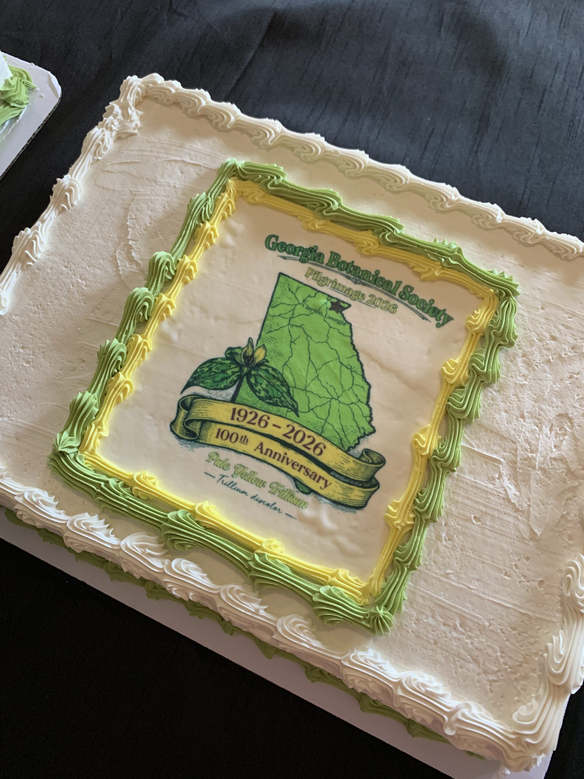 Pilgrimage 26 100th Anniversary cake